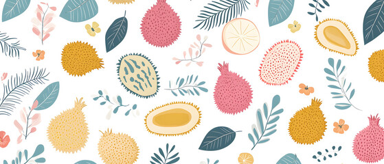 Durian are a healthy food. king of fruit.