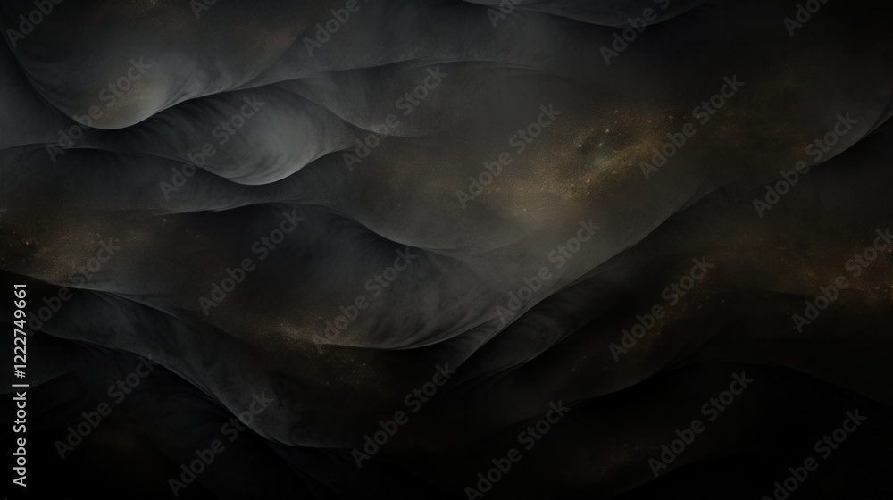 Aufkleber abstract black background with wavy texture suitable for various creative projects and modern design