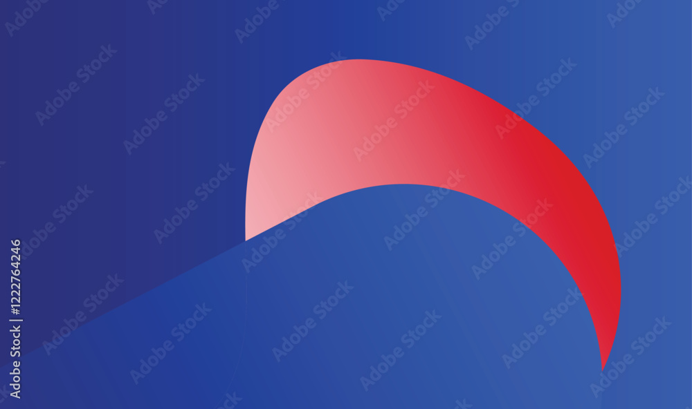 Poster minimal geometric trendy gradient shapes vector background. abstract gradient geometric shape backgr