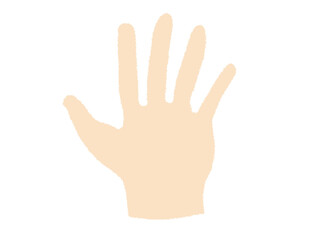 hand with finger