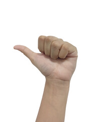 thumb symbol hand 