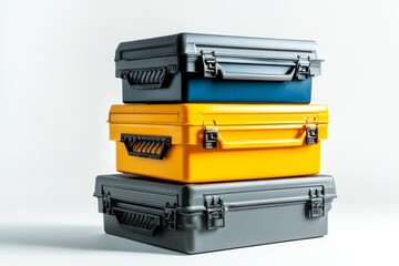 Multicolored Stackable Plastic Storage Boxes for Business