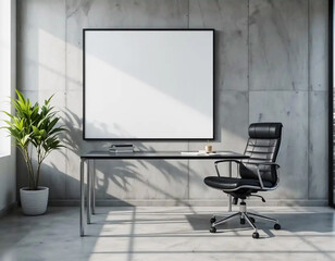 Frame mockup, ISO A paper size. Living room wall frame mockup. Interior mockup with elegant decor. Clean interior design. 3D render