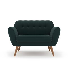 Fototapeta premium sofa isolated on white background