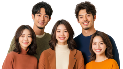 a young man wearing a red blazer over a white shirt and a gray sweater. He has a beard and short, neatly styled hair. He stands in front of a light green background, appearing confident and stylish