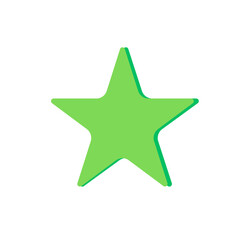 Obraz premium 星 緑