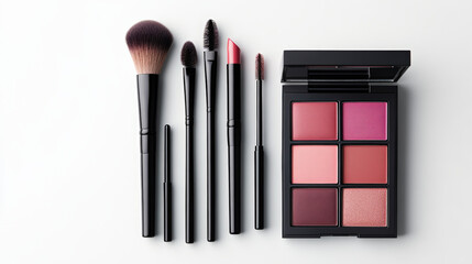 Discover the perfect makeup palette and brushes for flawless, natural beauty. Enhance your look with professional cosmetic tools.
