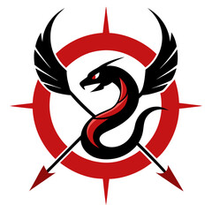 devil and angel wings