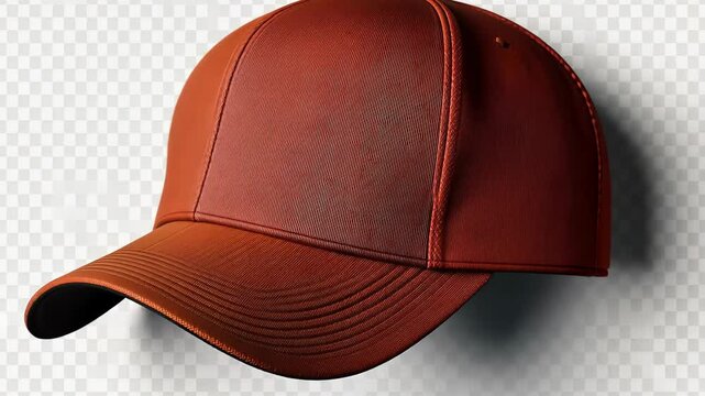 cap mockup front view,  isolated cutout, object with shadow on transparent background, hat is a baseball cap, hat, cap, fashion, baseball, isolated, cloth, blank, sport, visor