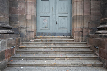 Fototapeta premium Ancient Staircase Ramp