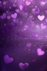 red hearts background