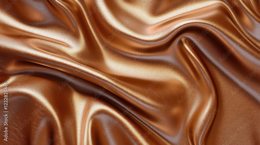 Aufkleber shiny golden leather texture with smooth surface ideal for various design projects and backgrounds