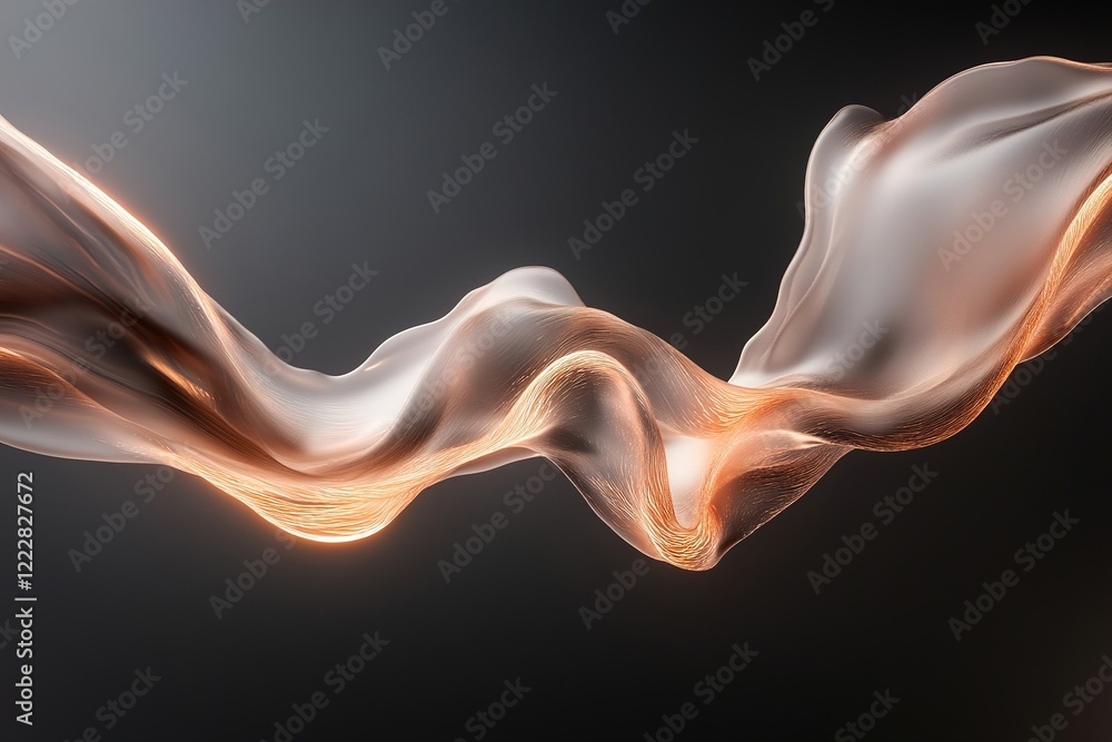 Poster dynamic abstract veins in fiery orange and red hues flow elegantly against a subtle black gradient b