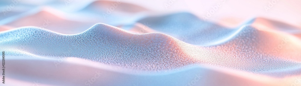 Poster soft pastel tones create an abstract ripple effect, with subtle glowing vein patterns radiating outw