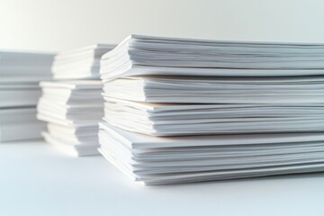 A Towering Pile of Documents: A Visual Representation of Organized Business Management