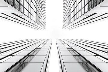 Black and white modern architect plan architecture backgrounds skyscraper.