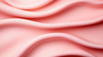 Soft Pink Fabric Texture with Gentle Curves and Flowing Lines