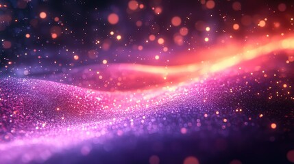 Fototapeta premium A vibrant abstract image featuring a burst of light radiating from a central point,