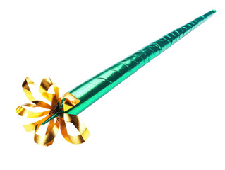 Isolated Metallic Party Blower