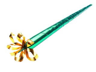 Isolated Metallic Party Blower