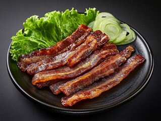 grilled pork ribs