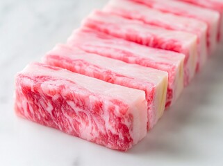 pink and white sugar