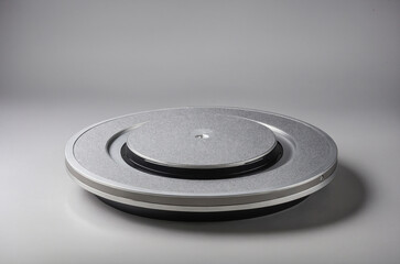 Product displayed on a rotating platform, showcasing all angles