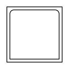 Simple line frames, design elements and illustrations in simple linear style - boho arch and border logo design elements and frames for social media stories and posts, prints and posters element