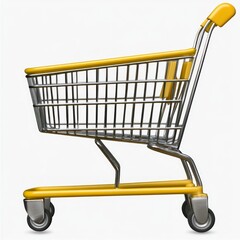 Realistic Shopping Cart Close-Up for Chinese New Year Featuring Dragon and Egg Designs
