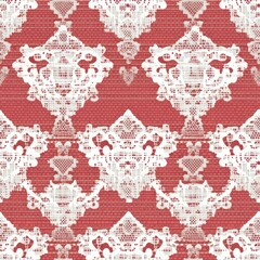 Seamless Pattern of Chinese Dragon in Pink and White for Festive Celebrations and Decorations
