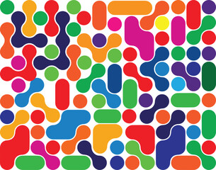 The abstract painting can be used as wallpaper or any background