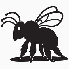 bee silhouette 