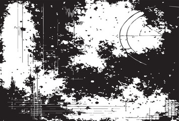 Grunge Galaxy, Aged Horizons Layers of History in a Textured World.