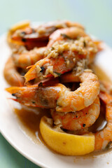 spanish garlic shrimp tapas
