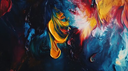 Abstract Art: A Colorful Canvas