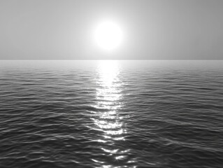 Obraz premium Sun over ocean