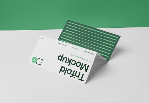 Front View Z Fold Mockup