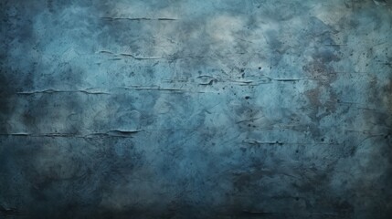 Obraz premium Retro Blue Stone Background with Dust and Scratches, Ideal for Design Projects Needing a Unique Textured Surface in Vintage Style