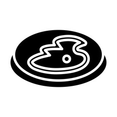 Sand Bunker glyph icon