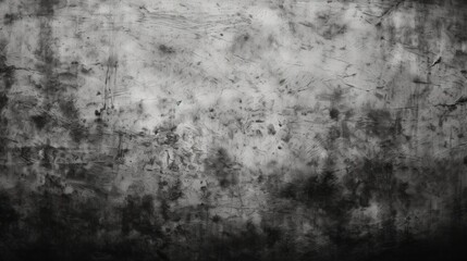 Fototapeta premium Grunge Black and White Texture with Dark and Messy Appearance, Capturing Dust and Overlapping Elements for Artistic Background Use