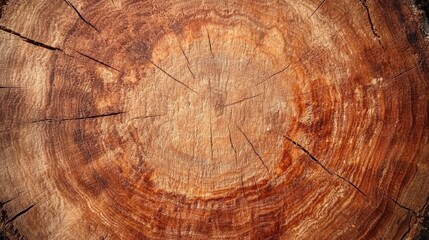 Naklejka premium Bark texture on tree trunk with rich brown hues highlighting natural wood patterns and textures ideal for design and nature backgrounds