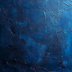 Obraz premium A navy blue background featuring abstract grunge relief textures 