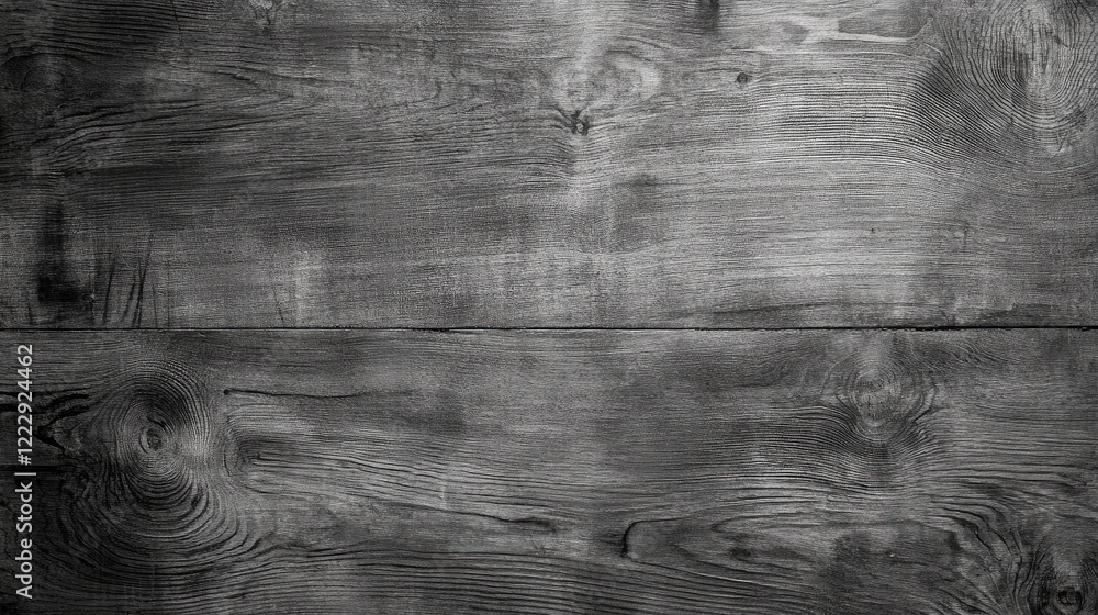 Poster rustic gray plywood close-up texture with sparse dark wood details ideal for backgrounds and text co