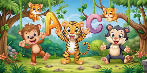 Alphabet Jungle Adventures Where Learning Letters Becomes Playful Fun
