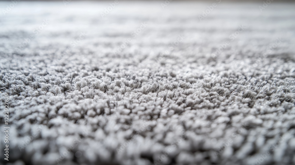 Aufkleber Close up of a soft grey rug with a short pile texture providing ample empty space for text and design accents in a neutral setting