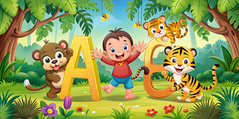 Alphabet Jungle Adventures Where Learning Letters Becomes Playful Fun
