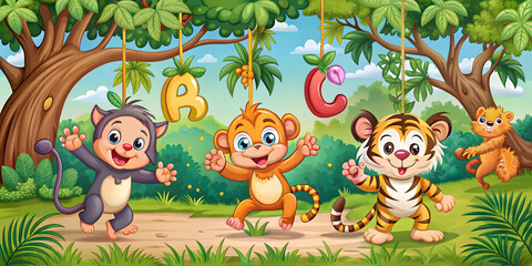 Alphabet Jungle Adventures Where Learning Letters Becomes Playful Fun