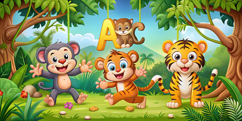Alphabet Jungle Adventures Where Learning Letters Becomes Playful Fun