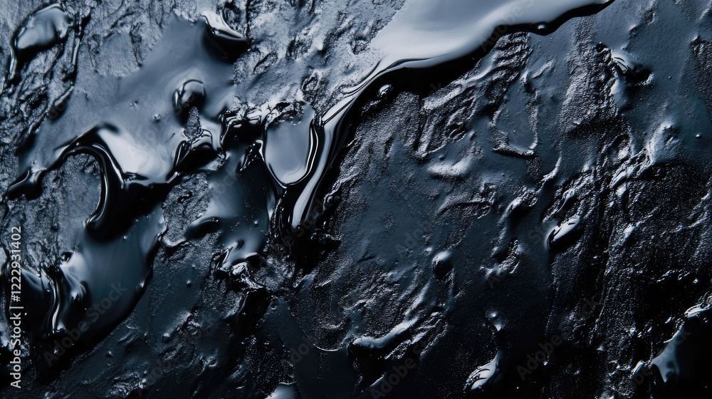 Poster abstract liquid textures in dark tones with smooth flowing patterns and space for text or graphics i