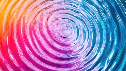 Vibrant Ripple Water Texture in Close-Up with Space for Custom Text and Design Elements